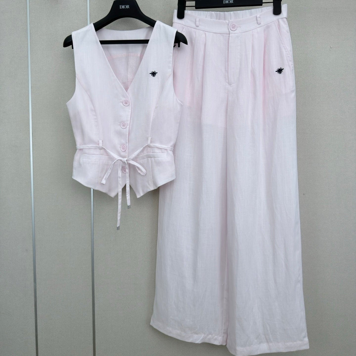 Dior 2026 Vest Shirt Trousers Set Cotton 626956