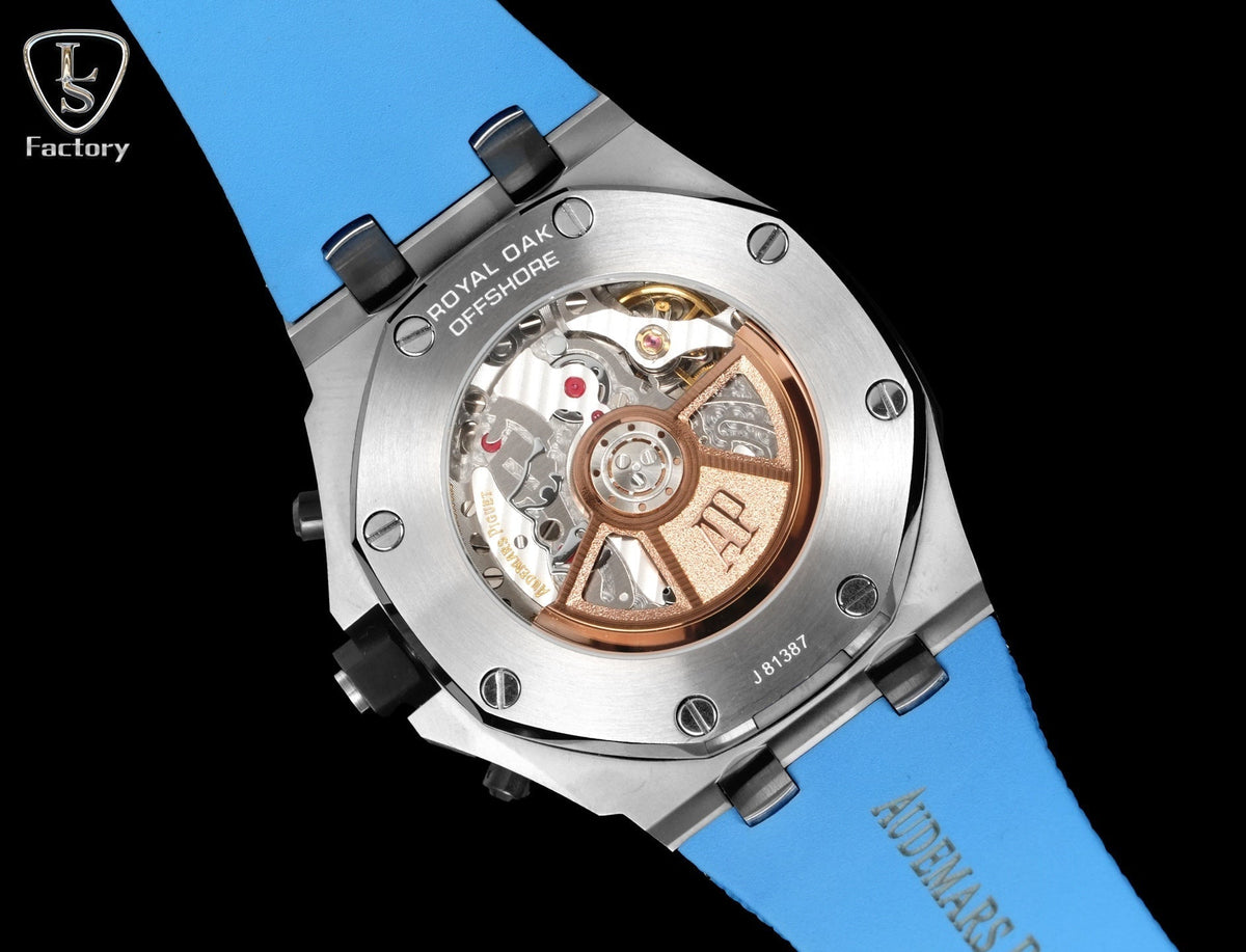 Audemars Piguet Royal Oak Offshore Chronograph 42mm Stainless Steel Cloud Blue Dial