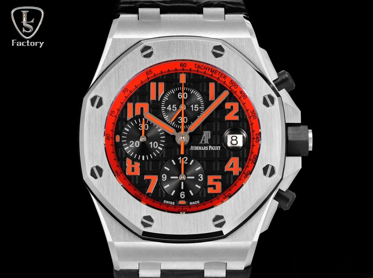 Audemars Piguet Royal Oak Offshore Chronograph 42mm Stainless Steel Red Dial