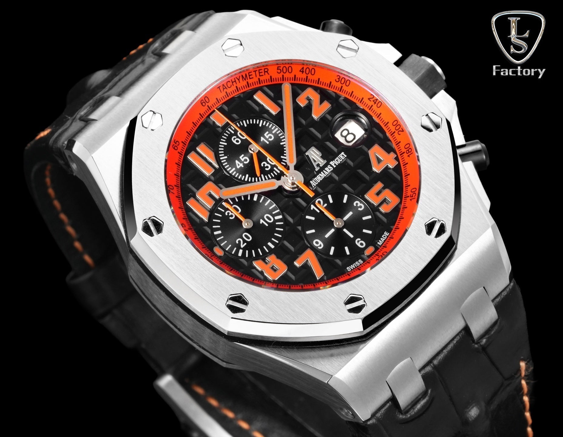 Audemars Piguet Royal Oak Offshore Chronograph 42mm Stainless Steel Red Dial