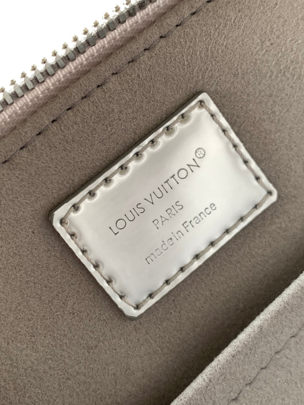 LV 2026 Alma BB Handbag 23cm Silver Canvas 281390