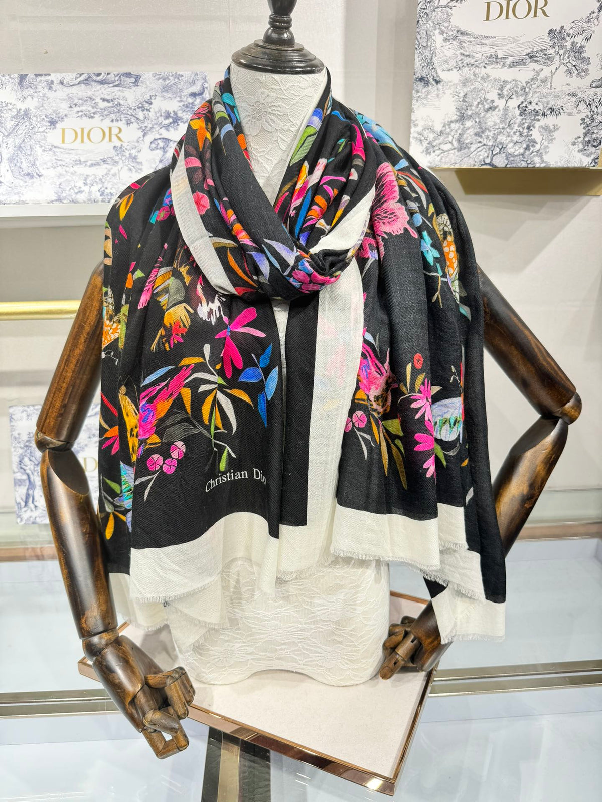 Dior 2026 Fantastica Scarf 200cm Silk 188571