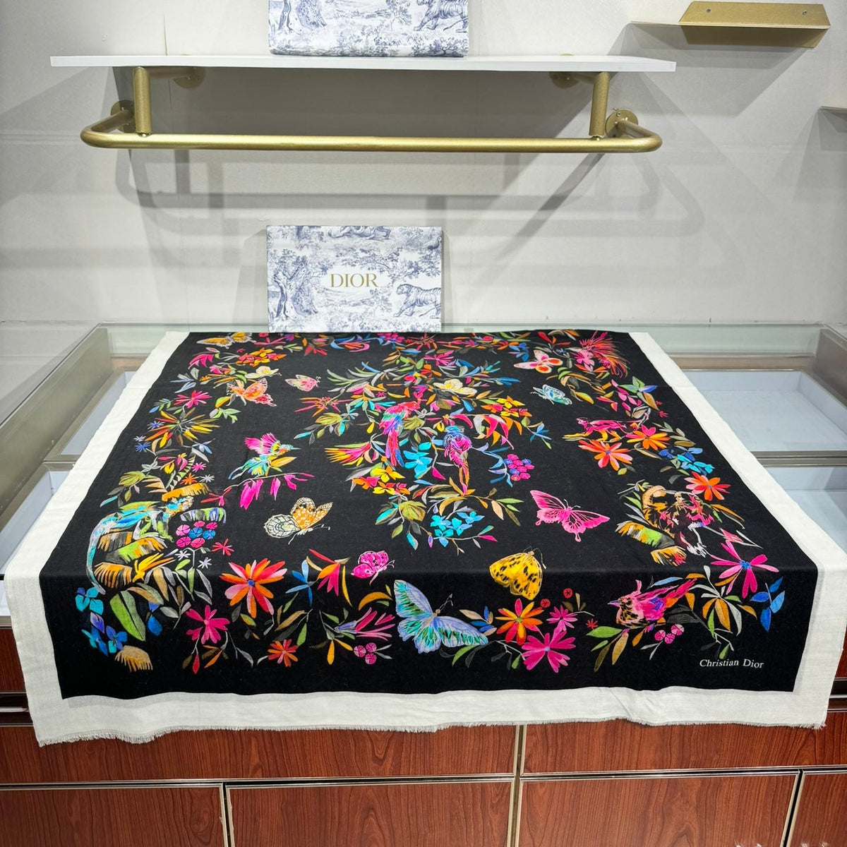 Dior 2026 Fantastica Scarf 200cm Silk 188571