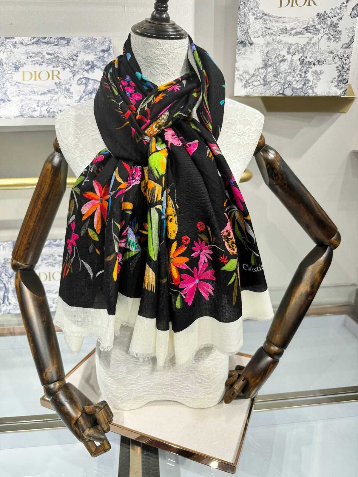 Dior 2026 Fantastica Scarf 200cm Silk 188571