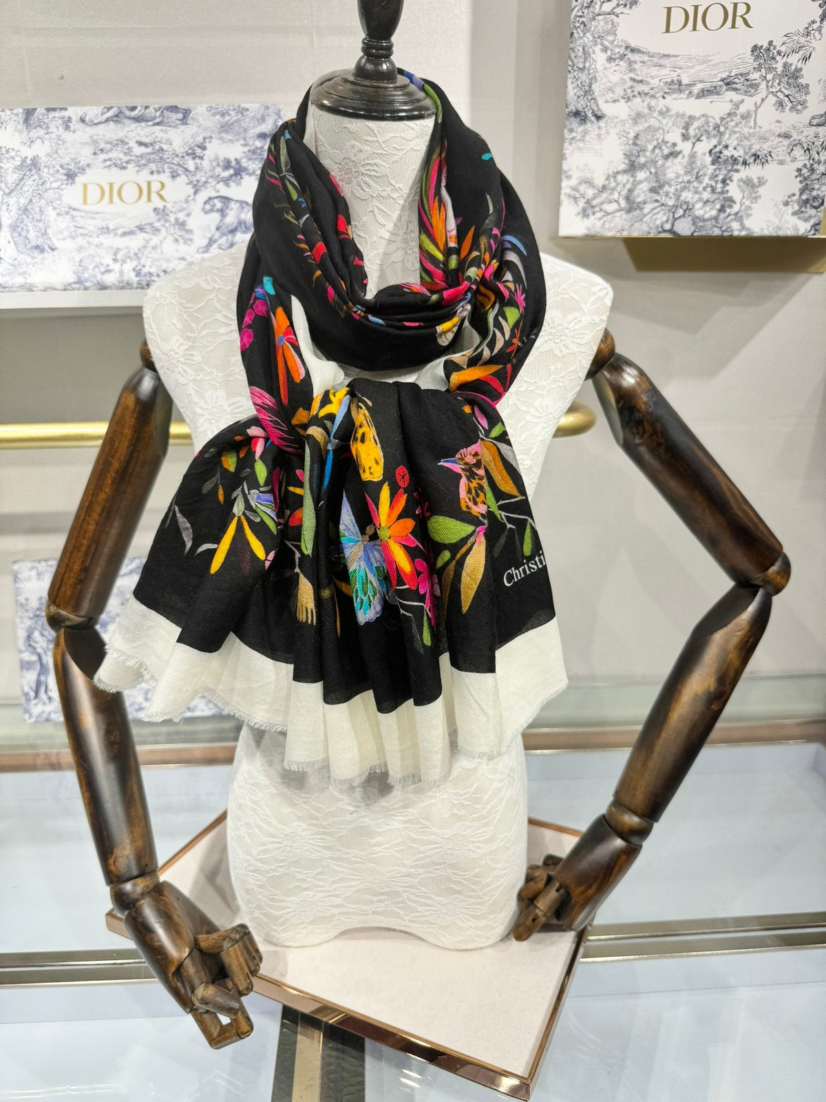 Dior 2026 Fantastica Scarf 200cm Silk 188571
