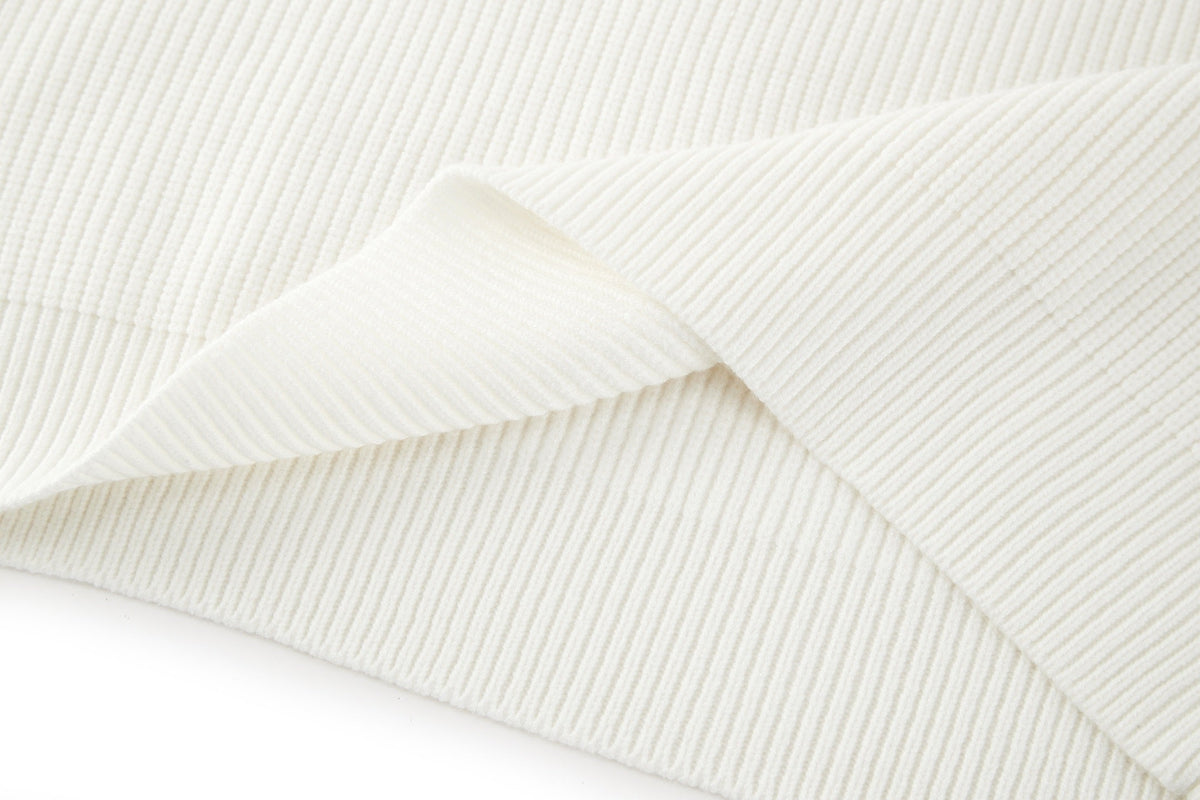 Balenciaga 25 Sweater White Wool 0011