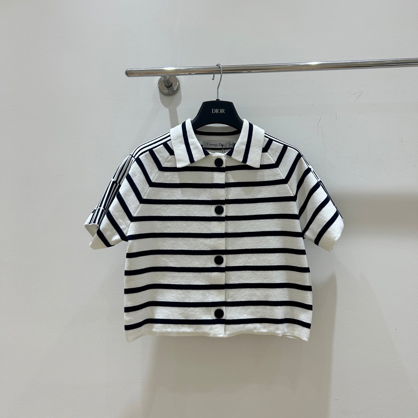Dior Polo T-Shirt Croptop Cotton 232681
