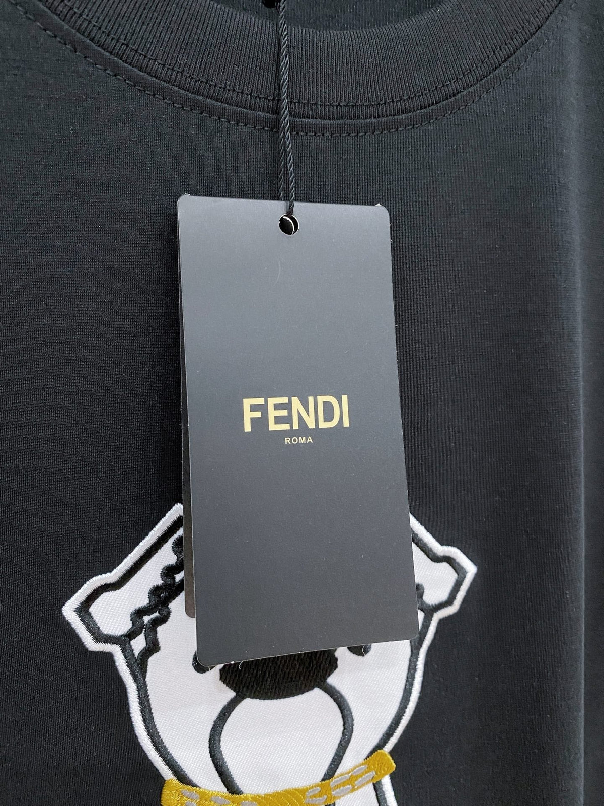 Fendi 2026 Men's Short-Sleeve T-Shirt Cotton 736024
