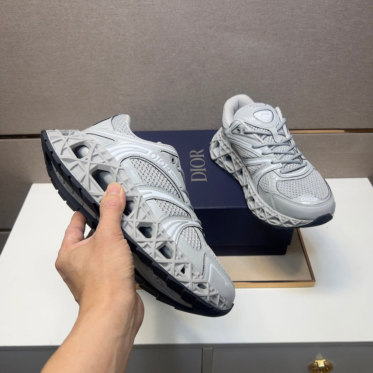 CD 25 B35 Sneaker Grey Mesh Rubber 649671