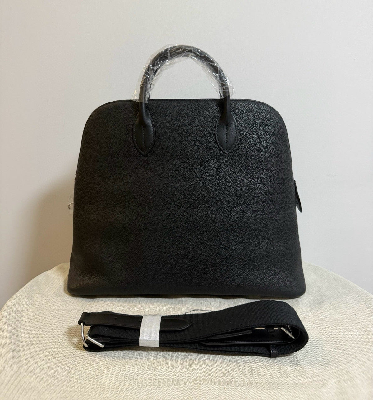 High-end Hermes 2026 Bolide Bowling Bag 40cm Togo Leather