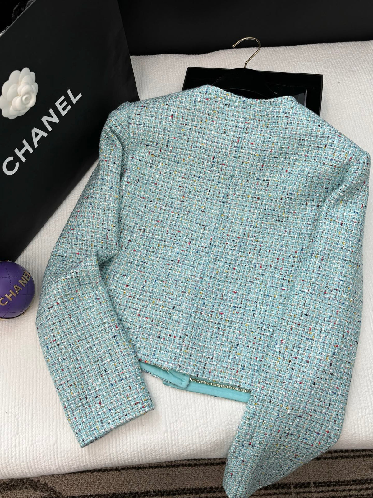CC 25 Jacket Blue Pastel Wool 278696