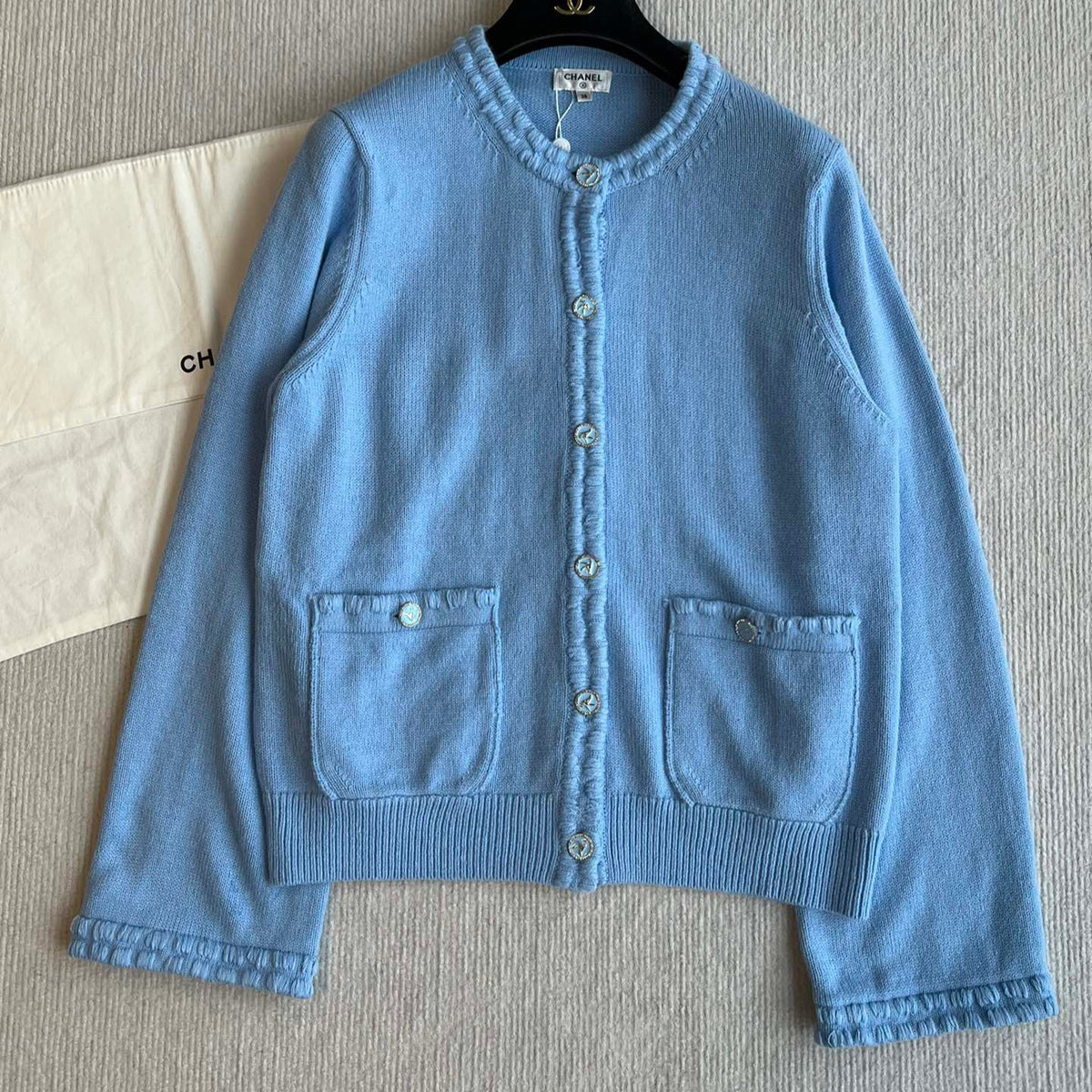 CC 25 cashmere round neck cardigan 234788