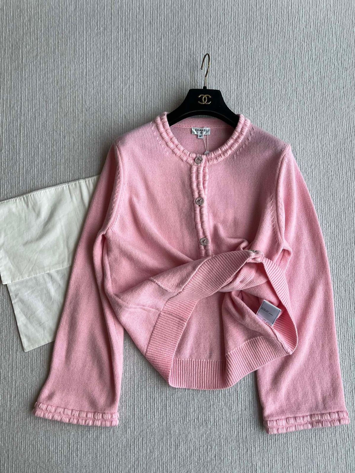 CC 25 cashmere round neck cardigan 234788