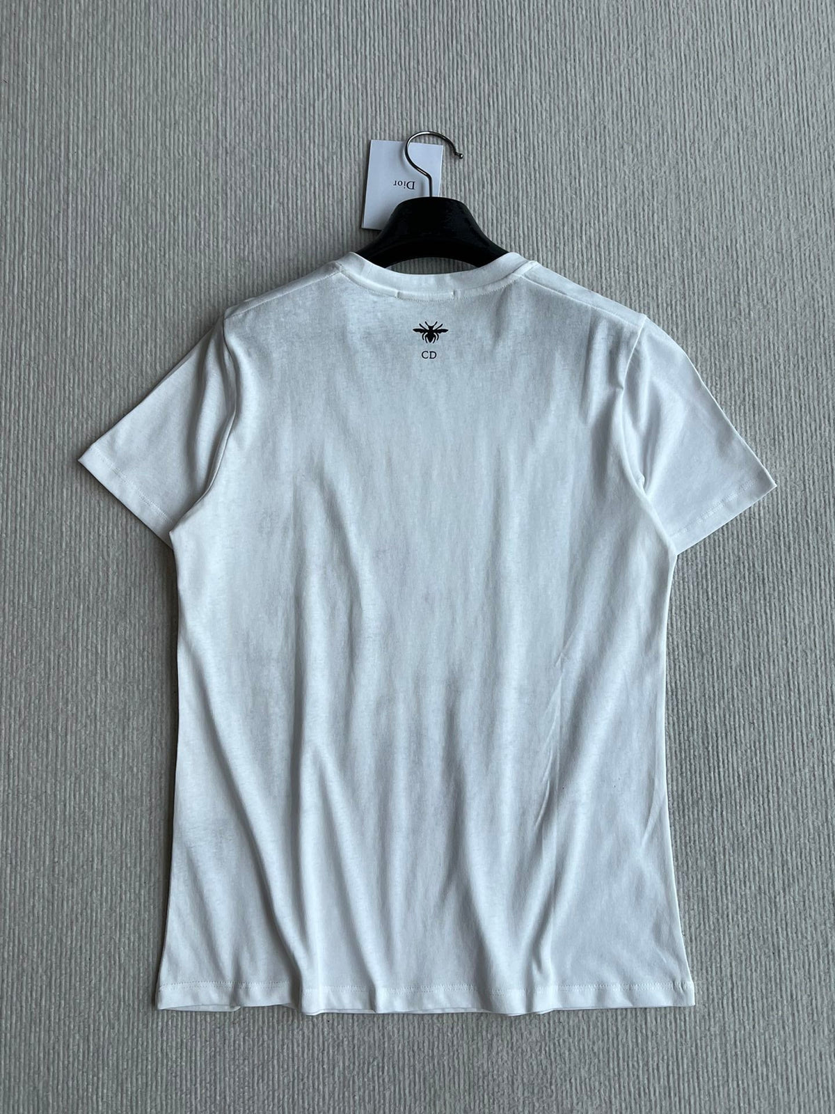 CD 25 Butterfly Short-sleeved T-shirt White