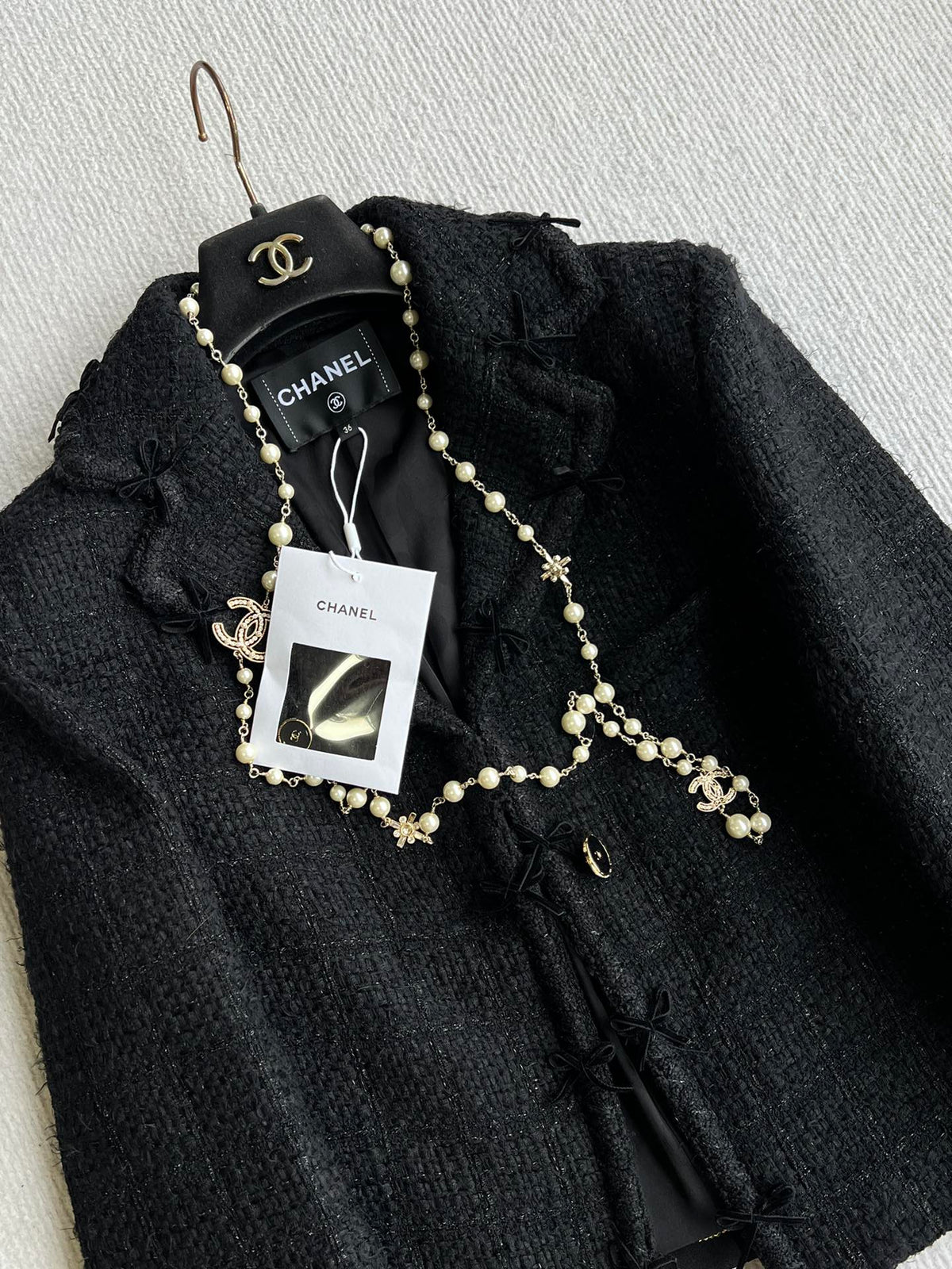 CC 25 Jacket Black Cotton 300156