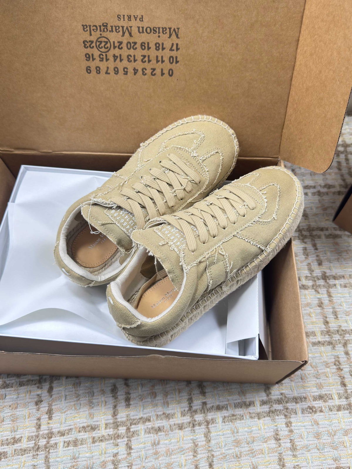 Maison Margiela 2026 Replica Low-top Sneaker Canvas 924884