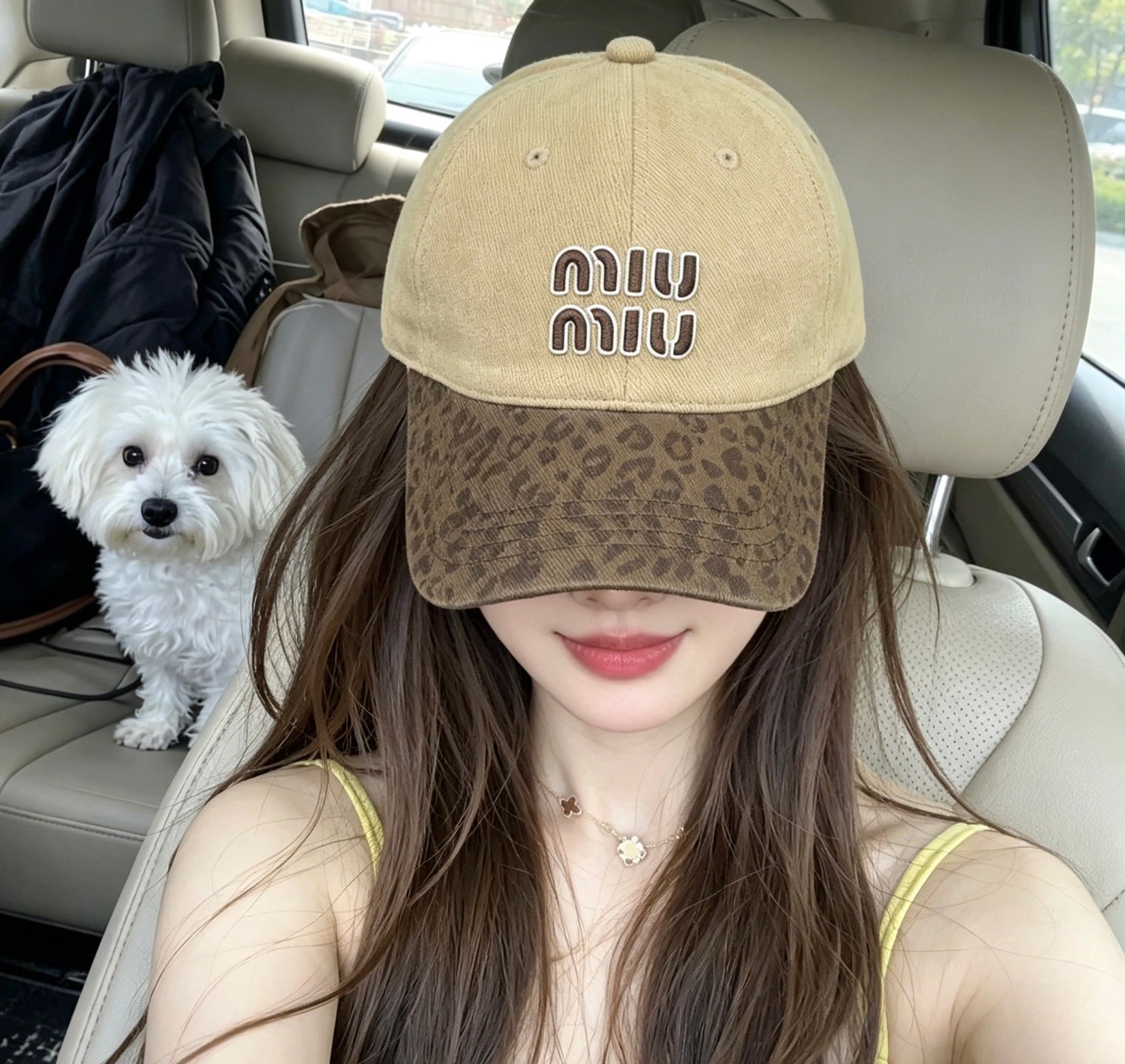 Miumiu Baseball Cap Cotton 212916
