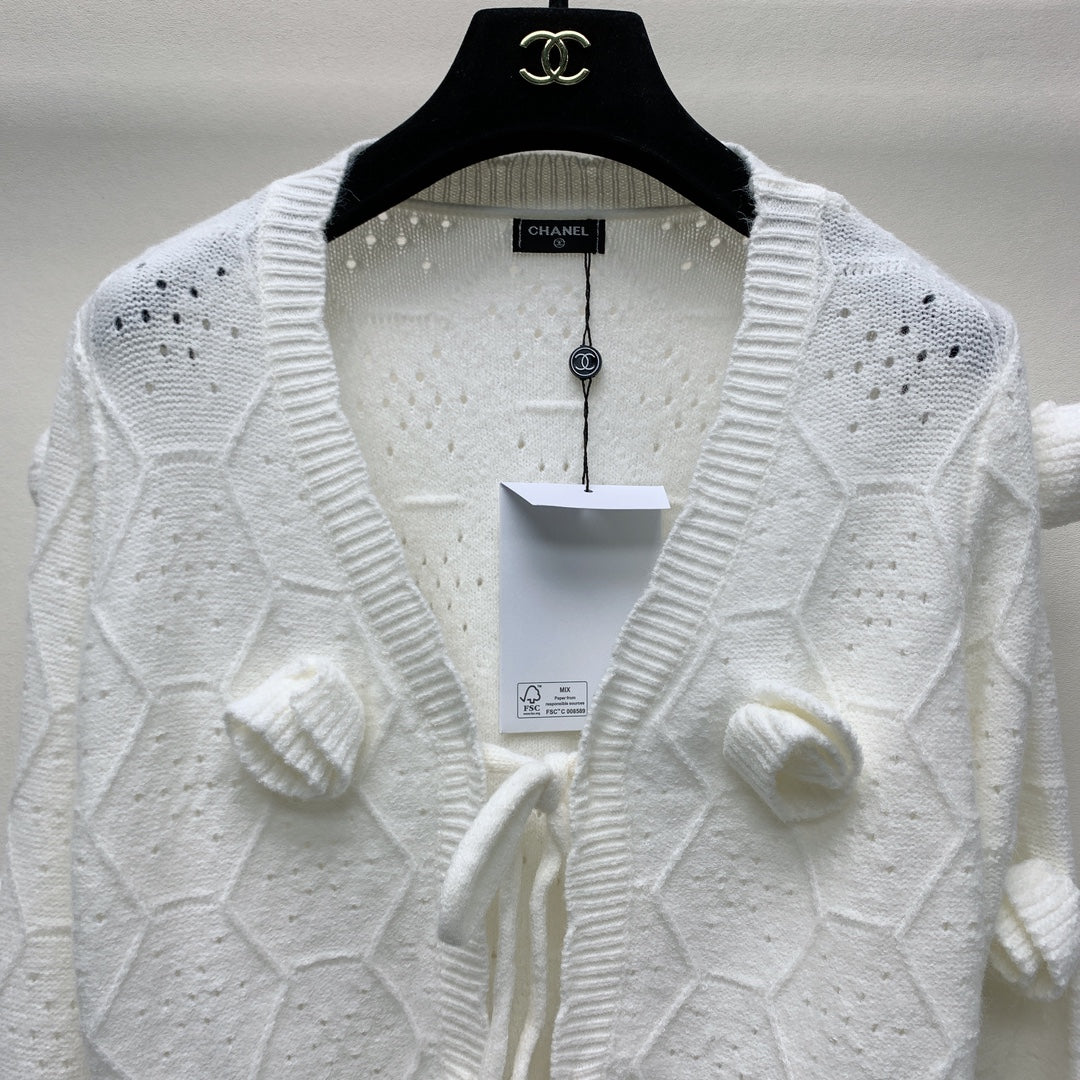 CC 25 Floral Cardigan Wool 277588