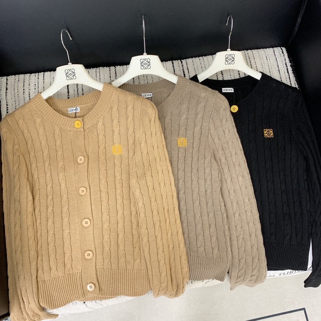 Loewe 25 Cardigan Wool 289130