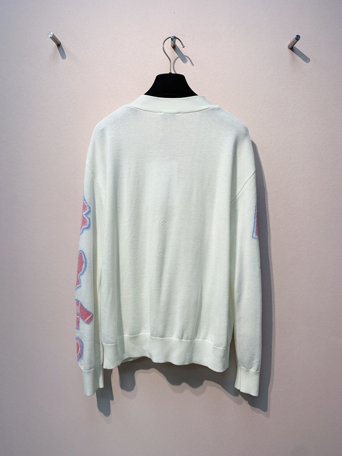 CC 25 Cardigan White And Black Cotton 287524