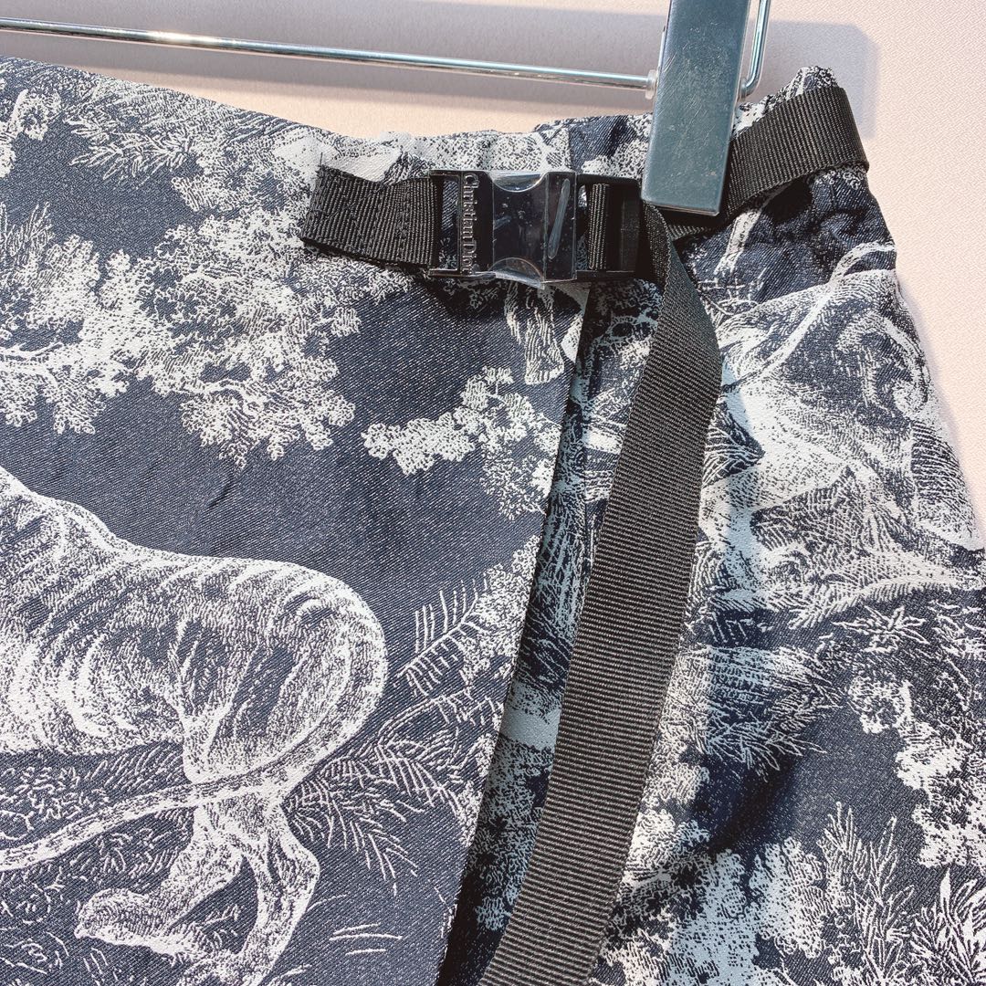 CD 25 Jungle Animal Print Skirt Polyester 293344