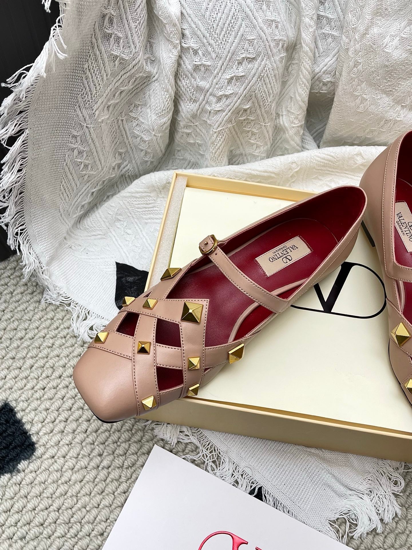 VT 26s Mary Jane Ballet Flats Lambskin