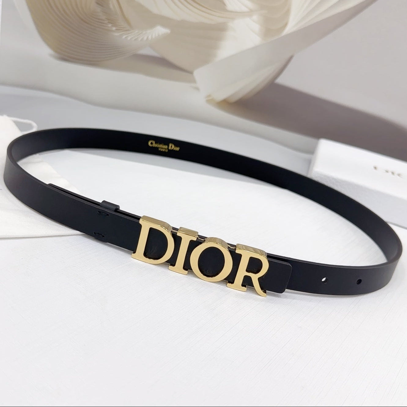 Dior 2026 Reversible D-Dream Belt 20mm Calfskin 187303