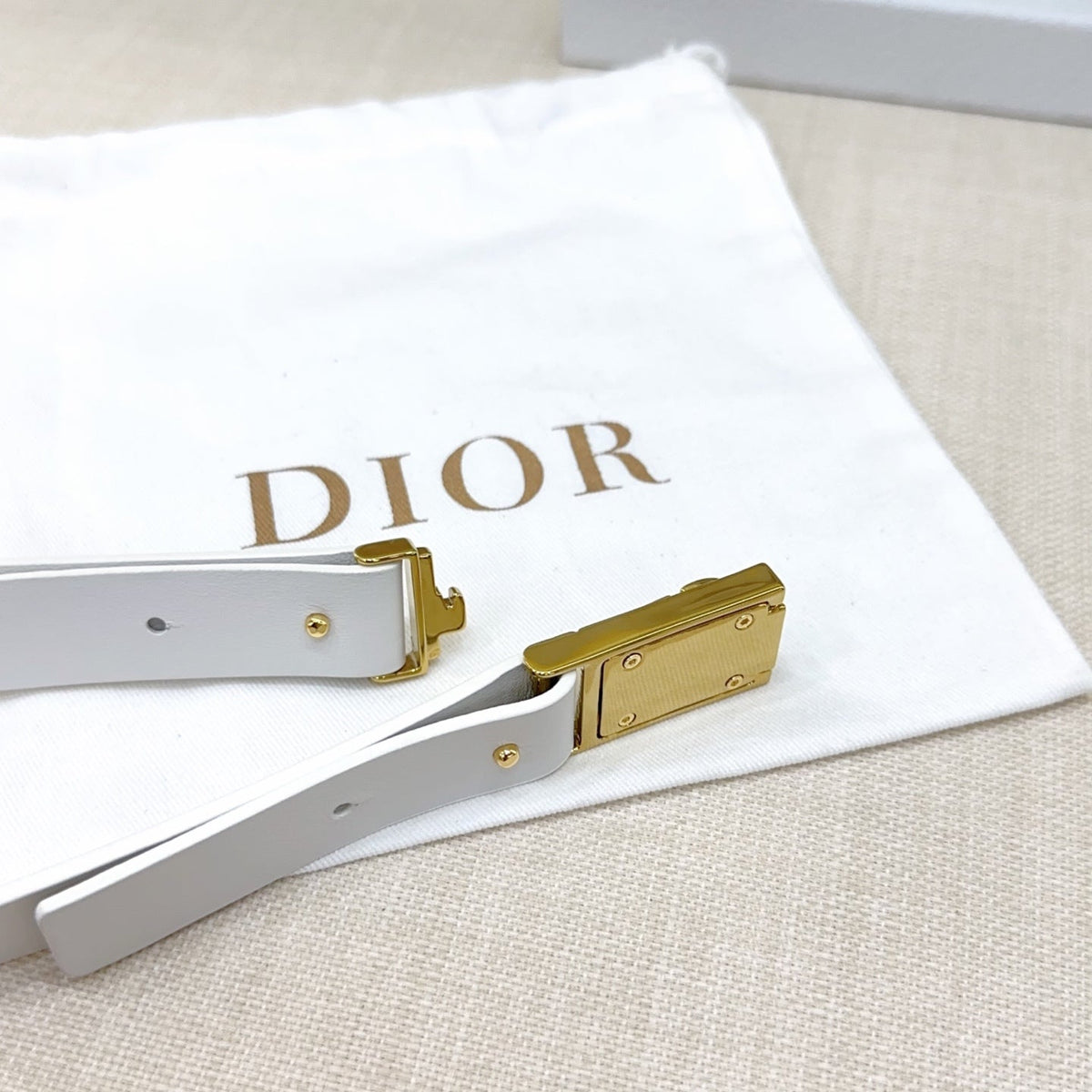 Dior 2026 Montaigne Leather Belt 20mm 189888