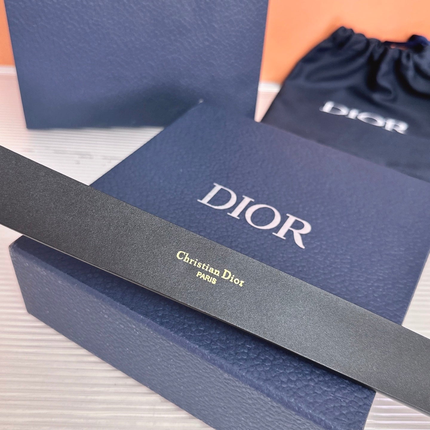 Dior 2026 Médaillon Belt 30mm Cowhide