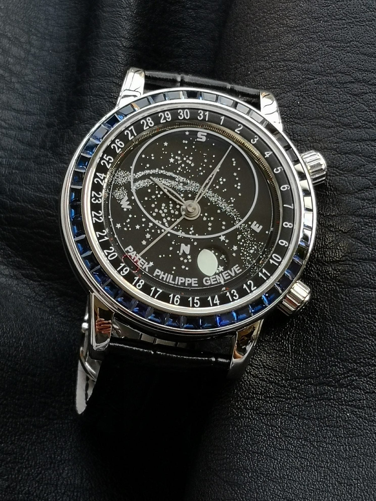 Patek Philippe Celestial Grand Complication 44mm Blue Gemstones Black Dial