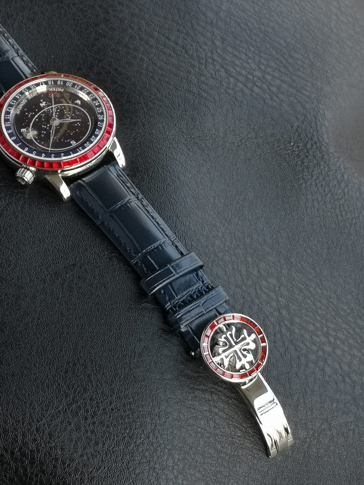 Patek Philippe Celestial Grand Complication 44mm Red Gemstones Blue Dial