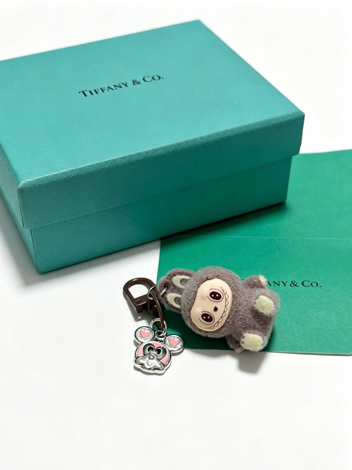 Tiffany Grey Labubu Charm