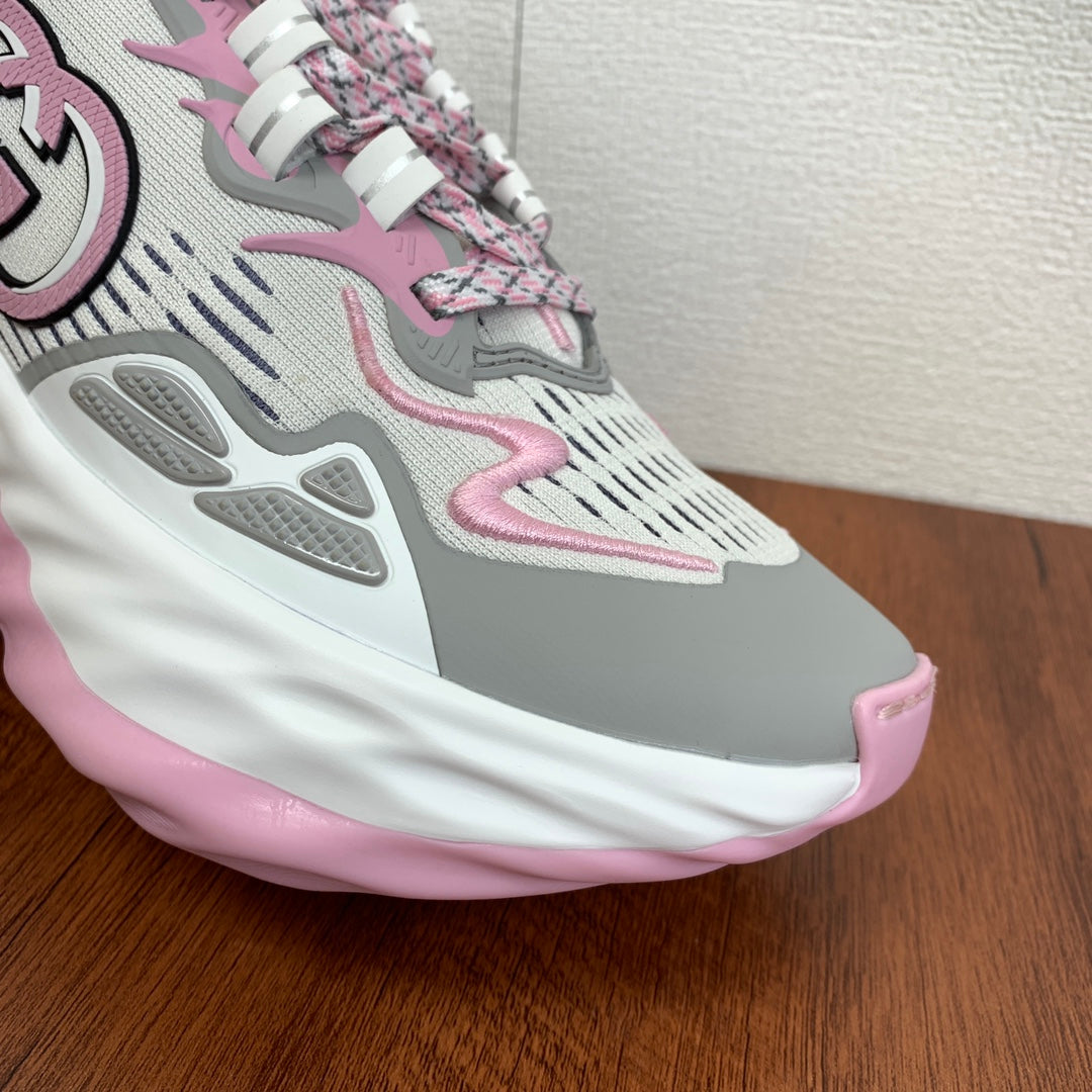 GG Men's Ripple Sneaker Grey Pink Mesh 536988