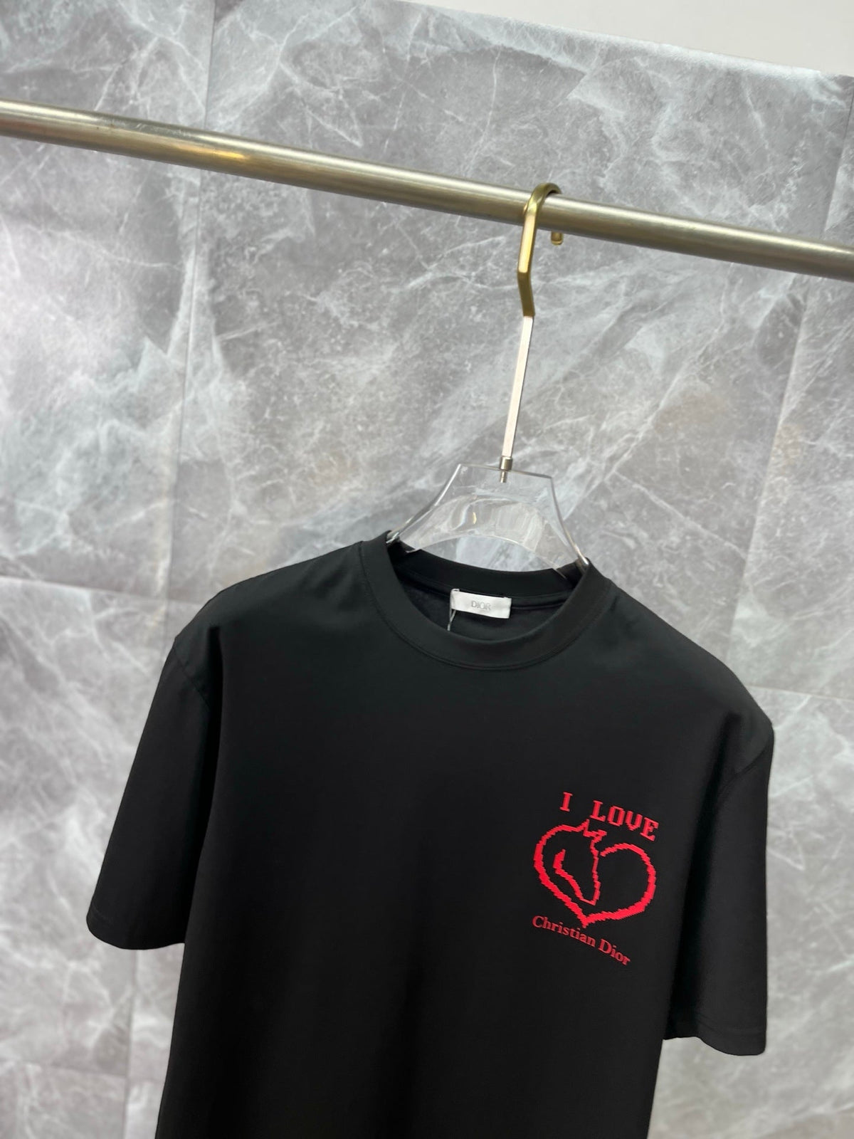 CD 2026 Unisex Heart Short-Sleeve T-Shirt Cotton 316924