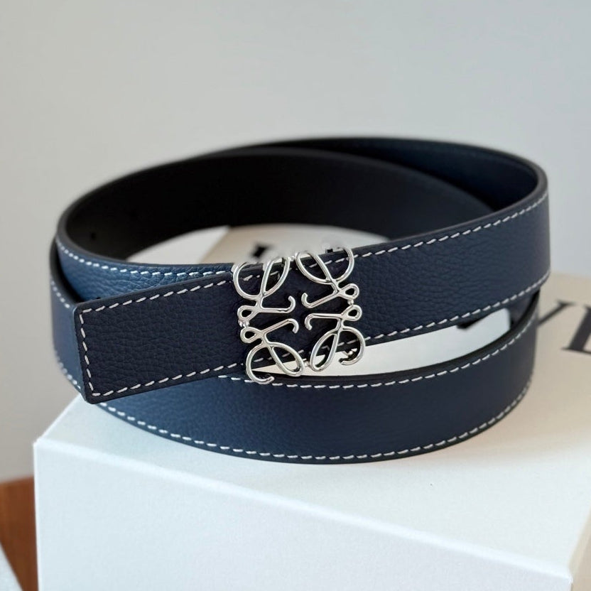 Loewe 2026 Anagram Reversible Belt 32mm Leather 217056