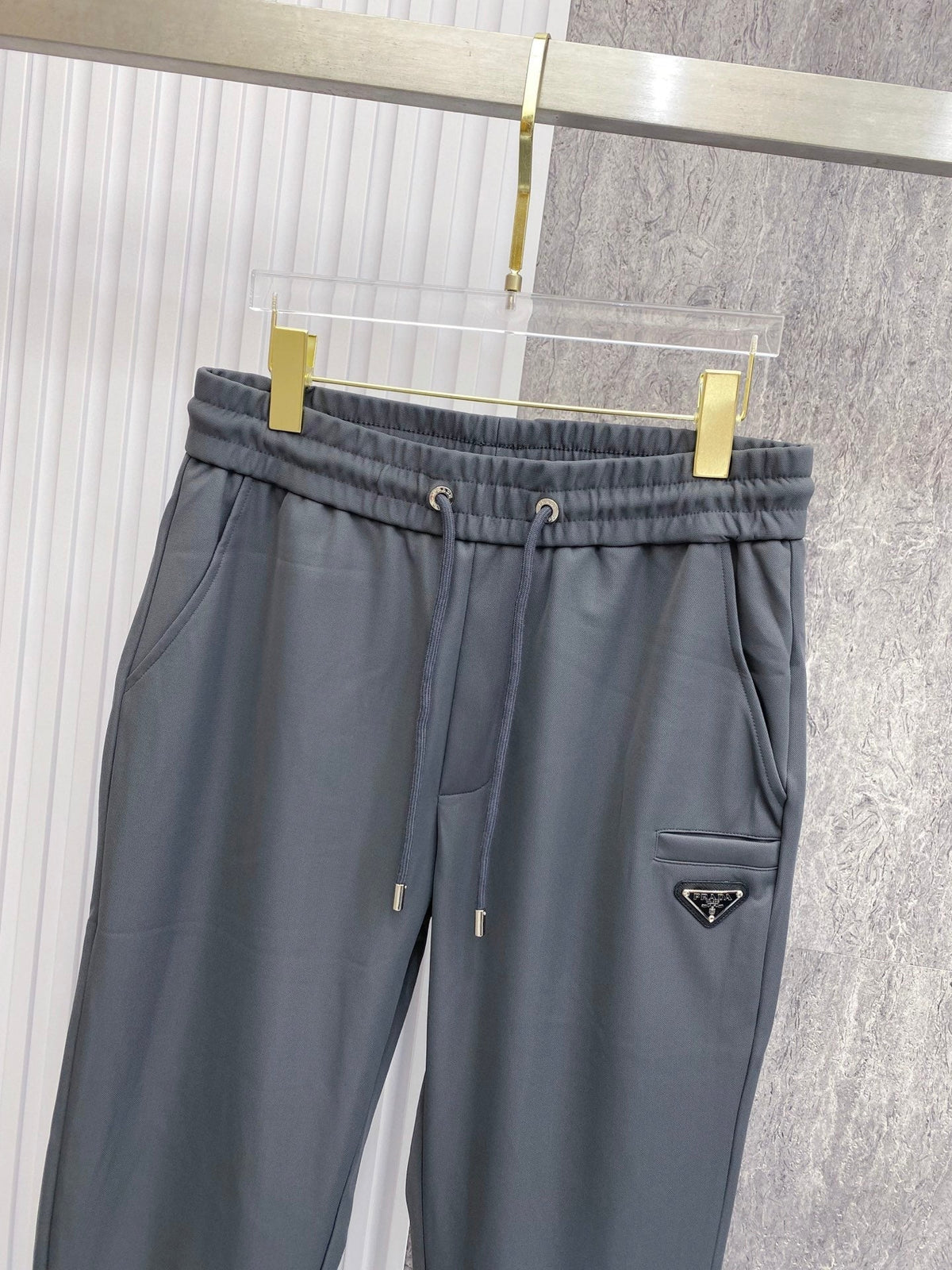 PRA 2026 Men's Casual Pants Dark Gray Fabric 842903