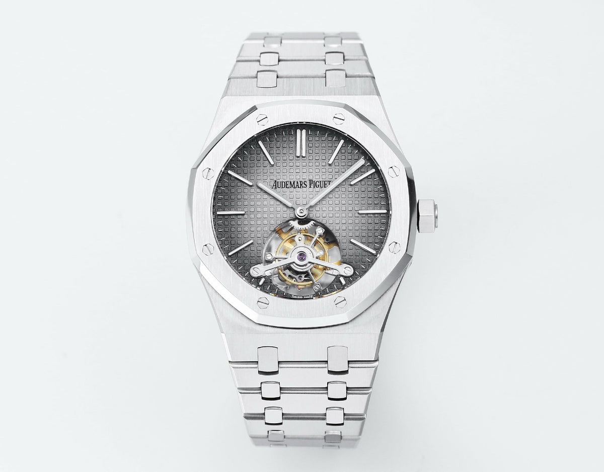 Royal Oak Selfwinding Flying Tourbillon Extra-thin Grey Dial