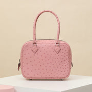 High-end Hermes 2026 Plume Chaine Bag 20cm Ostrich Leather