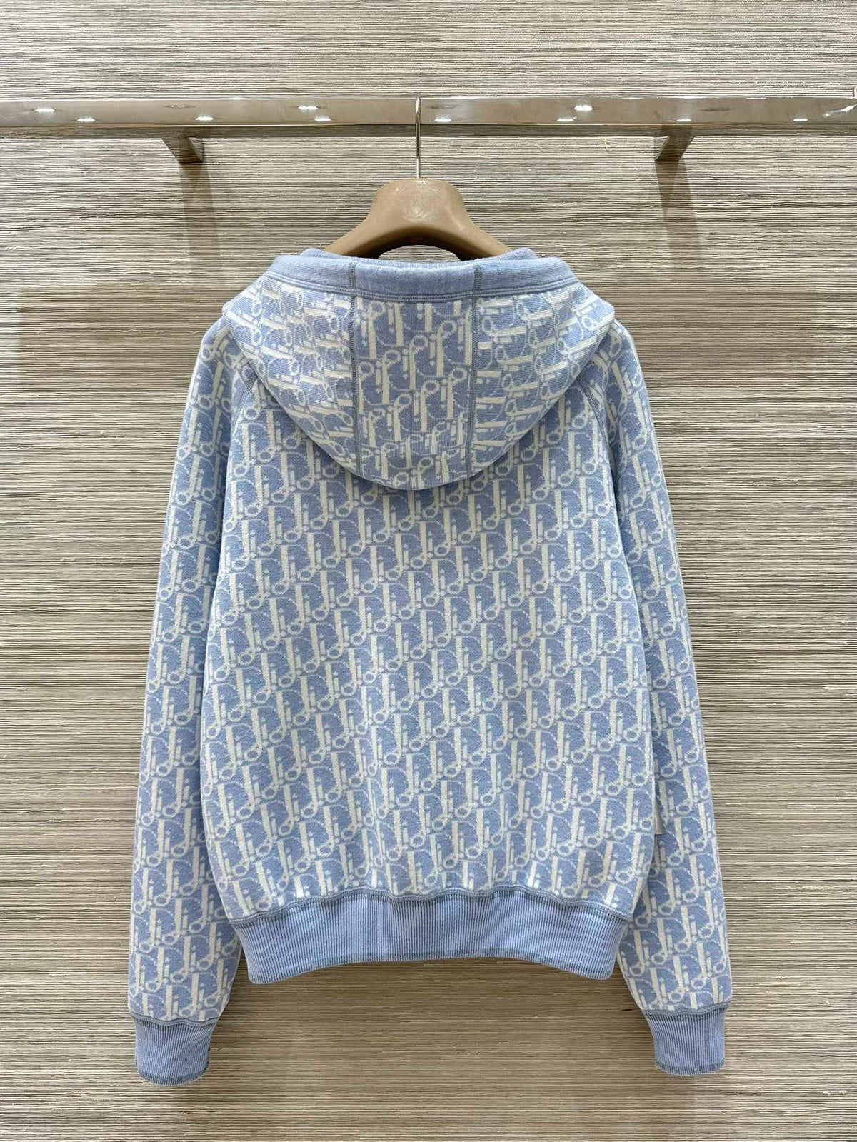 CD 25 Hooded Jacket Blue 2 Sides Cotton