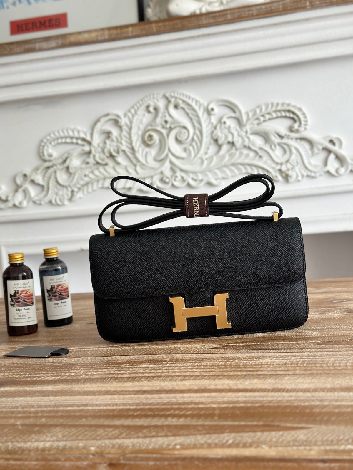 High-end Hermes 2026 Constance Elan 26cm Bag Epsom Leather 1