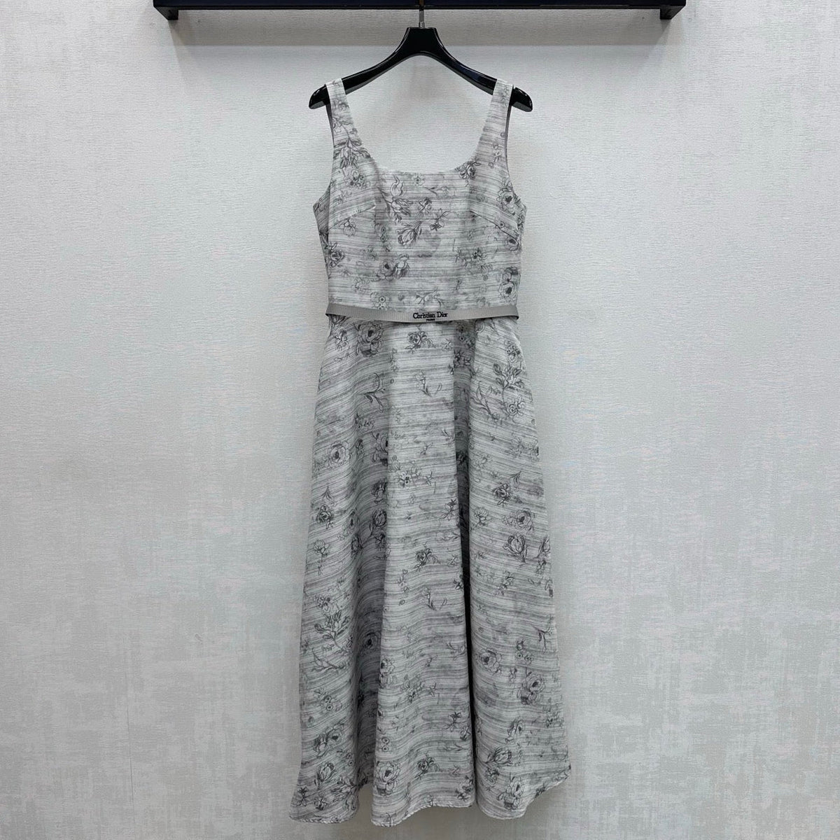 Dior 2026 Vest Dress Grey Polyester 358866