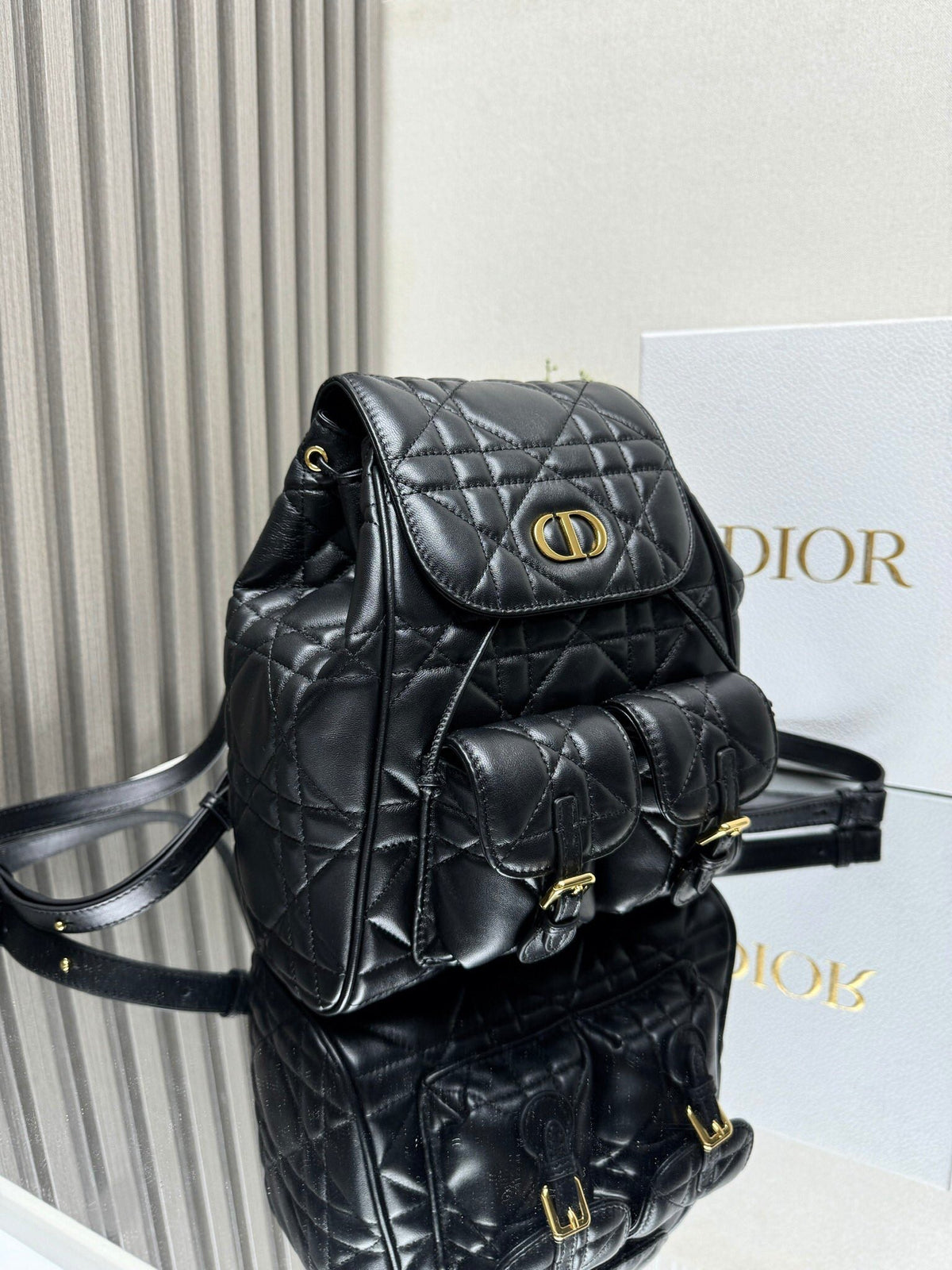 Dior 2026 Caro Backpack Lambskin