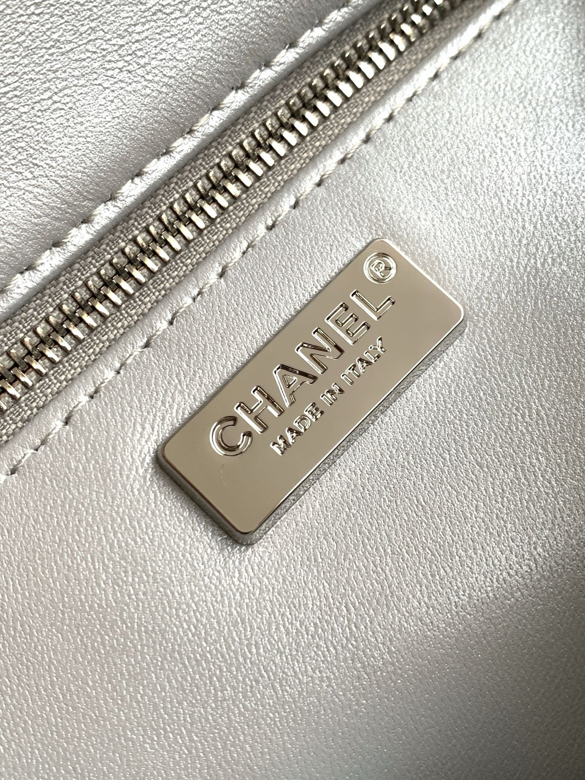 Chanel 2026 Sequin Mini Rectangular Flap Bag 21cm Fabric Leather