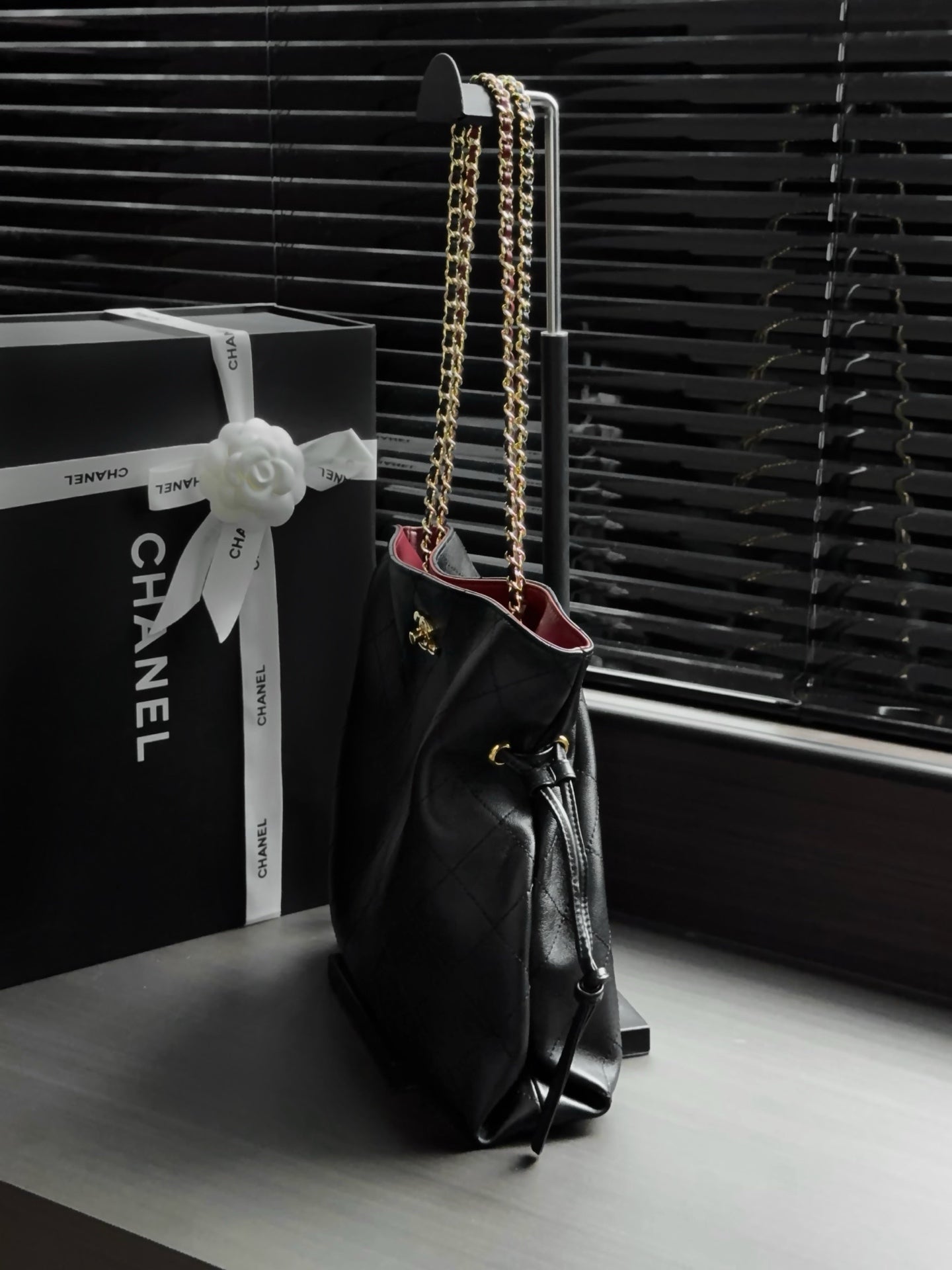 Chanel 2026 Lucky Tote Bag 34cm Lambskin