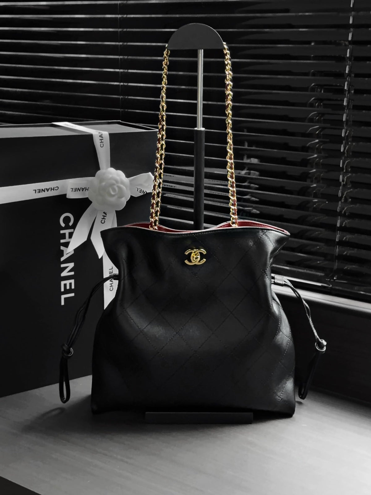 Chanel 2026 Lucky Tote Bag 34cm Lambskin