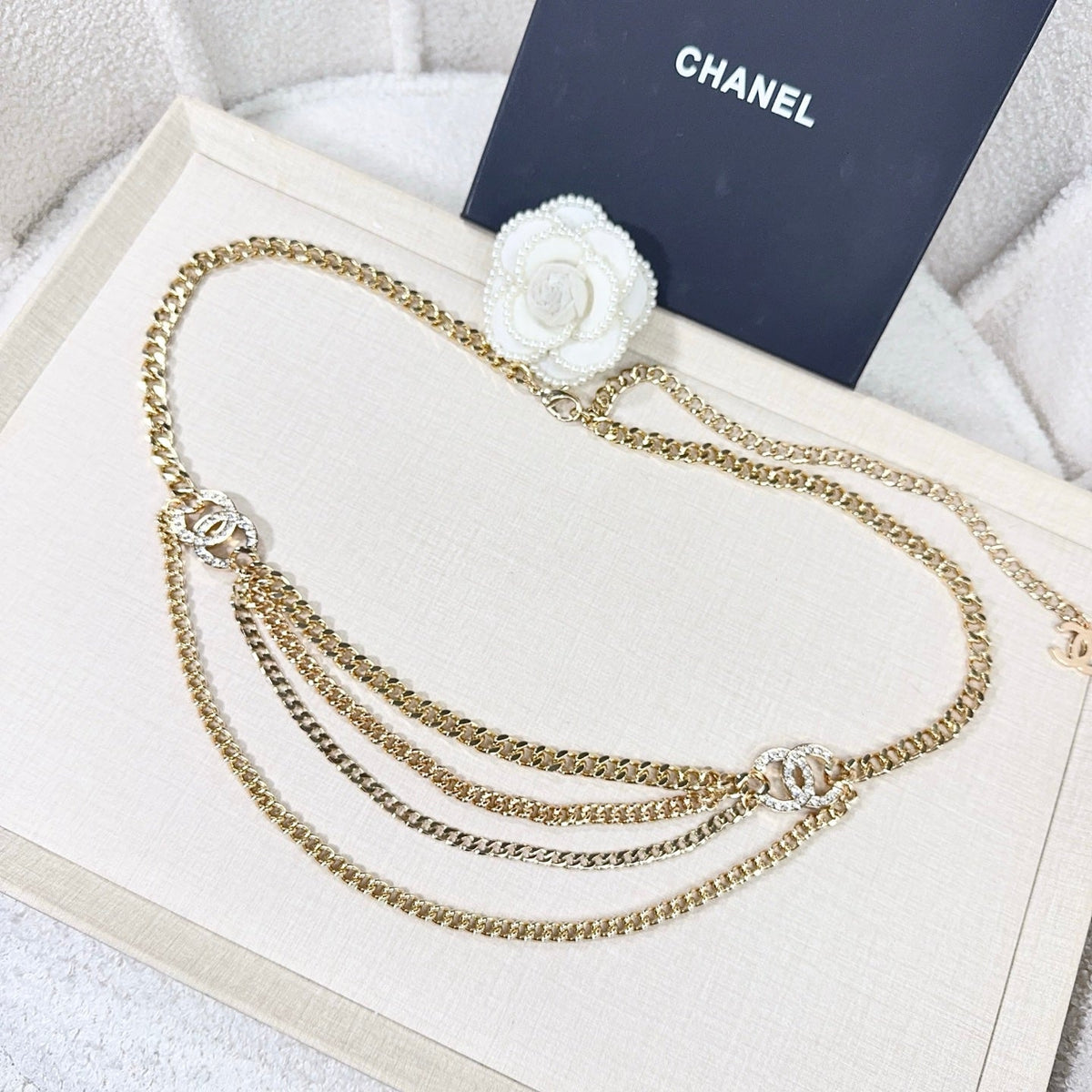 Chanel 2026 Triple-Chain Belt 215751