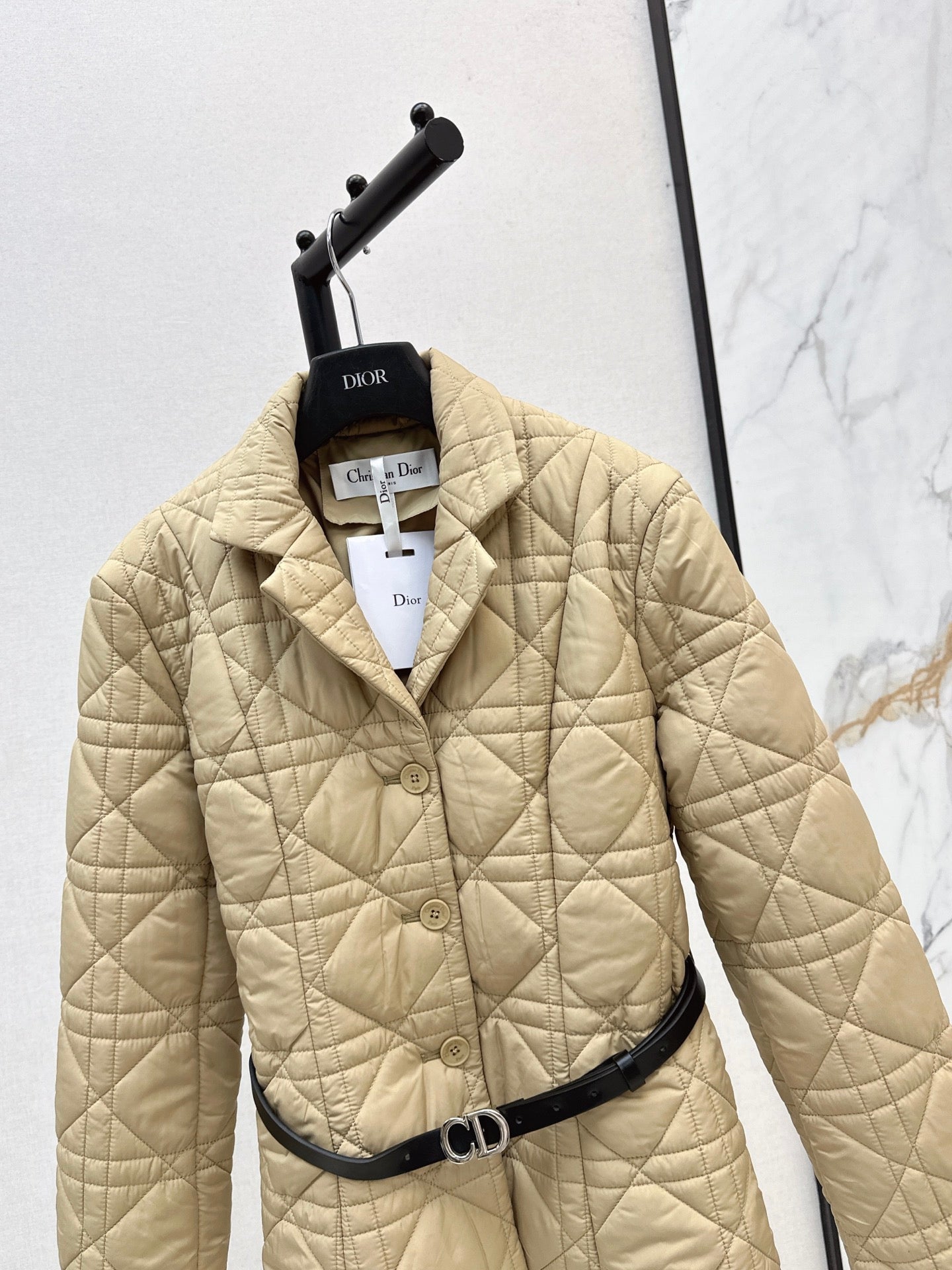 Dior 2026 Cannage Quilted Jacket Down Nylon 773944