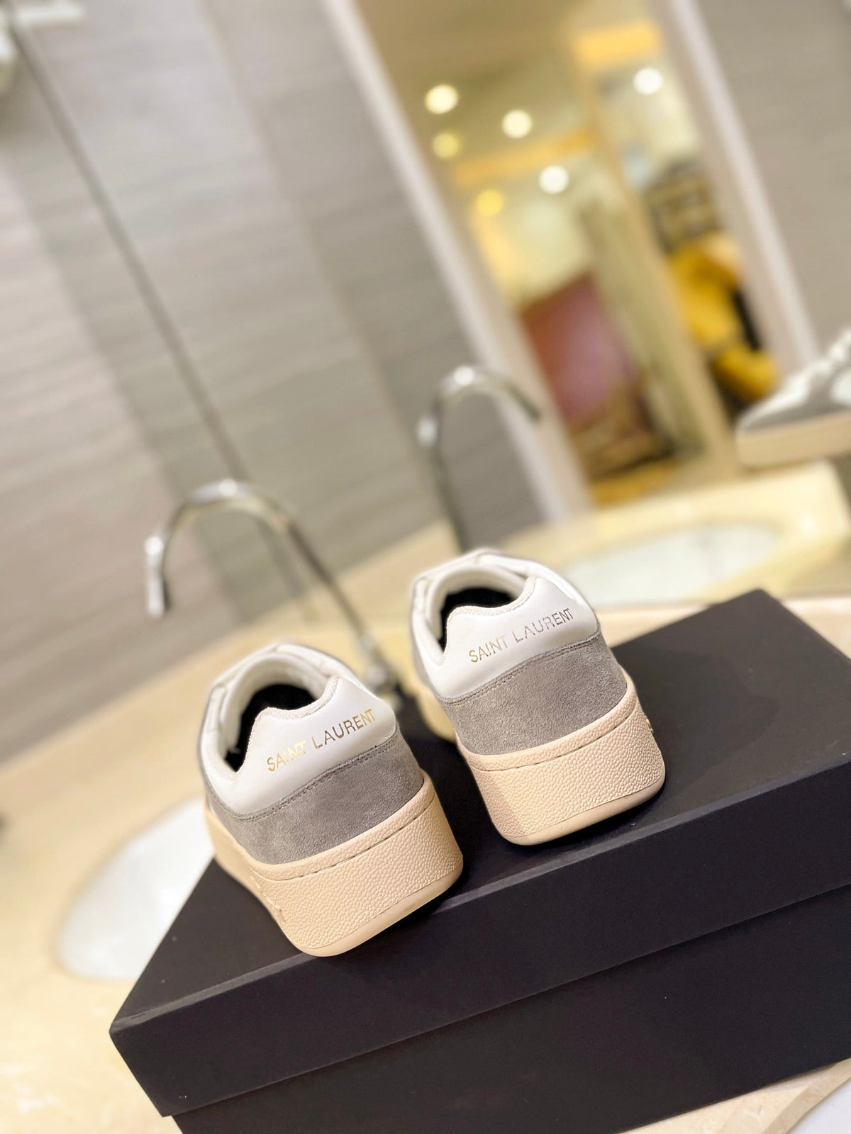 SL SL/61 SNEAKERS CAMEL SUEDE