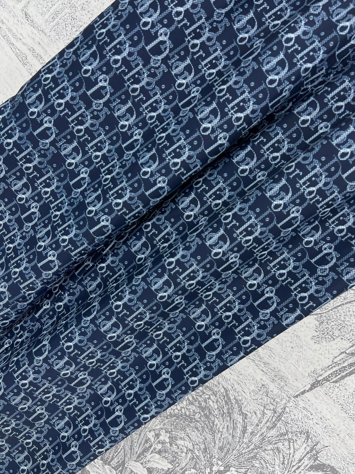 CD 25 Elastic Pants Blue Polyester
