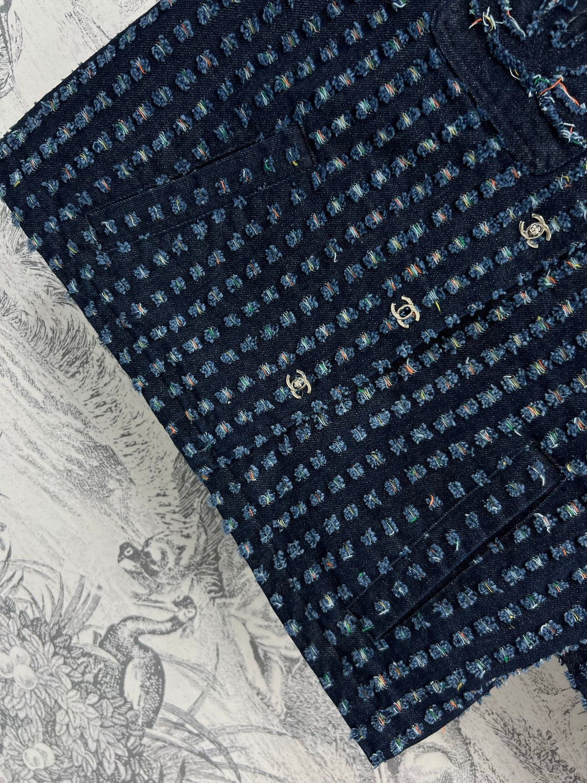 CC 25 Denim Set Blue Cotton